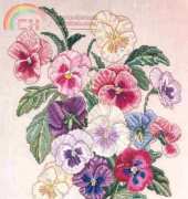The Lilac Studio 33 - A Bouquet of Pansies II