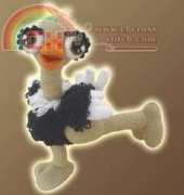 Delicious Crochet - Paola Navarro- Olga the Ostrich - English