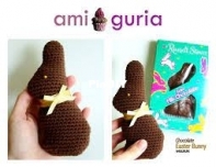 Amiguria Amigurumi - Chocolate Easter Bunny