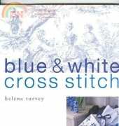 Blue and White Cross Stitch - Helena Turvey