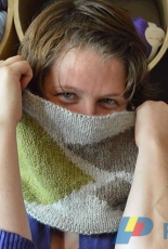Dare to Diamond Cowl by Erica Kempf Broughton