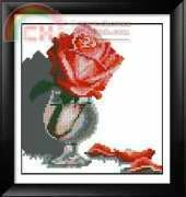 Charivna Mit - A-111 - Rose in Glass