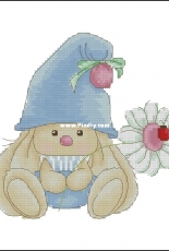Flower of a Boy - Bunny Flower by Jane Eyre Minasyan Yana