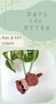 The Crochet Zoologist - EmsCosyCreatures - Emily / Em - Oats the Otter