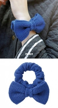 Ribbon Scrunchie by Pierrot /Gosyo Co., Ltd - Free