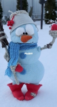 Svetlana Toys Shop _ snowman ( only crochet pdf ) _ English
