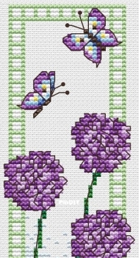 Floral Bookmark by Durene Jones - Free