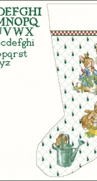 Green Apple 617-E Peter Rabbit Stocking XSD