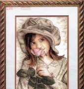 Royal Paris 9886437-00036 - Fillette a la Rose