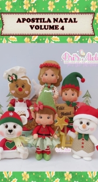 Dris Atelie - Dri Medeiros - Christmas Vol. 4 - Natal Vol. 4 - Portuguese