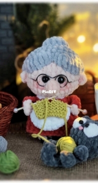 Magic in Loop - Lyudmila Zhuravleva - Людмила Журавлёва - Granny (from the “Little Pastries” series) - Бабуля (серия пирожочки) - Russian