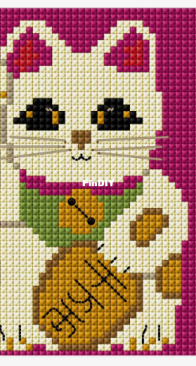 DMC - PAT0147 - Lucky Maneki Cat