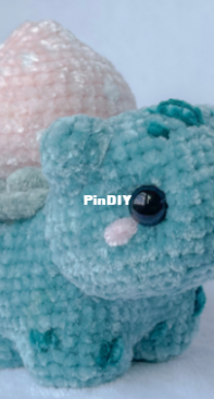 Crocheted By El - Elisabeth - Strawberry Bulbasaur