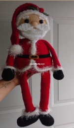 Creaciones Celitzy - Cecilia Salas - Santa Long Legs - Santa piernas largas - Spanish - Free