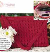 Crochet Worl Magazine - Nylon Popcorn Bag by Vicki Owen - Free