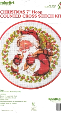 Needlecraft - WonderArt - 5579 - Santa Claus