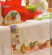 tablecloth with food from Le Idee di Susanna 235 - June200