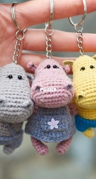 aN Zees Craft - Natalia Zayceva - Hippos Lesha and  Masha