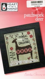 Heart in Hand - Patchwork Deer by Cecilia Turner