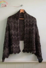 Joes Herringbone Shawl by Cath Ward -Free