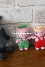 the 3 little pigs and the wolf