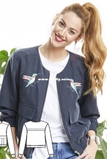 Bernina S1412 Womens Blouson multisize sewing pattern