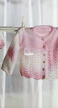 Ripple & Fan Cardigan and Cap by Premier Yarns Design Team-Free