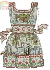 Sue Hillis Designs L300 Stitchers Apron XSD