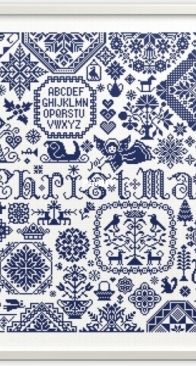 Daily Pattern Post - SS074 - Sampler Christmas