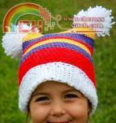 Spunky Pom Pom Hat by Lisa Jelle