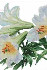 AH Cross Stitch - Lilies
