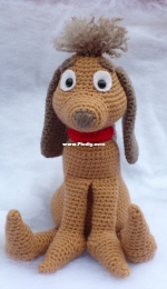 Southern Gals Crochet - Heather Welch - The Christmas Thiefs dog Max