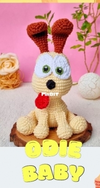 Amigurumi Manaus - Danea Dorneles - Odie Baby - Portuguese
