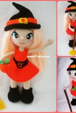 Ternura Amigurumi - Carla Dolce - Annie the Little Witch