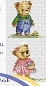 My Embroidery Made For You Stitch - Bears-Little XSD