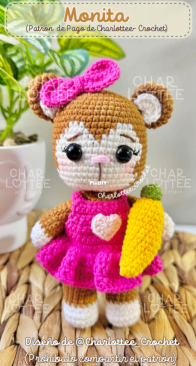 Charlotte Crochet - Susan Estefani Veliz Melchor - Ebook Little Animals - Ebook Animalitos - Spanish