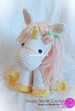 Mostly Stitchin -Meredith May - Unicorn