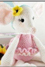 Sweet Oddity Art - Carolyn Brodie - Mildred the Mouse crochet pattern