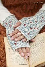 Briar Rose Mitts by Sophie McKane - Russian