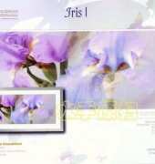 I Love Cross Stitch HW-004 Iris I