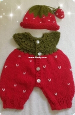 Strawberry doll set