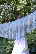 Aimatia Shawl by Susanna IC/ArtQualia Designs