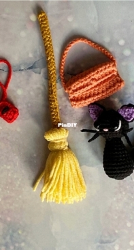 KR amigurumi - Karina Romero - Jiji and accessories - Jiji y accesorios - Spanish - Free