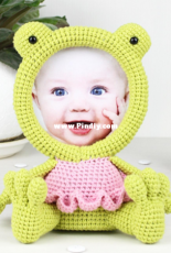 Tanaticrochet -  Tatyana/Tatiana Kucherovska - Photo frame frog