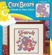 Leisure Arts 4214 Care Bears Friends In Cross Stitch