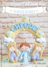 Boutique DCaroline-Ursinho-Felting Teddys /Portuguese