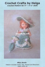 Crochet Crafts by Helga - Helga Kraft - PPV6 - Miss Annie