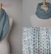 April Showers Cowl by Meg Strong