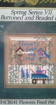 Mill Hill Button & Beaded Kits Spring VII - MHCB141 Flowers feed the Soul