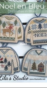 Lilas Studio - christmas blue PCS